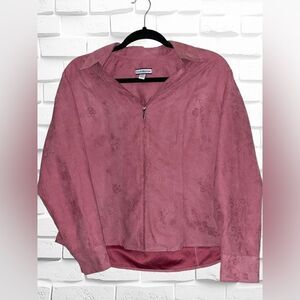 Vintage Croft & Barrow Women’s Size Petite Medium Shacket Cottagecore Grannycore